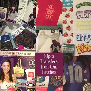 10 DIY Decals Iron On Transfers Patches Fun Crafts